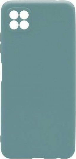 iNOS S-Cover Back Cover Σιλικόνης Πετρόλ (Galaxy A22 5G)