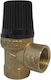 Watts MSV 10 bar Two-Way Brass Pressure Relief Valve ½" for boiler