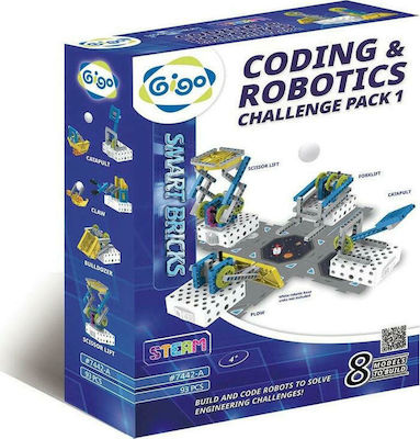 Gigo Coding & Robotics: Challenge Pack 1 für Kinder ab 4+ Jahren