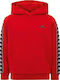 Kappa Kids Sweatshirt with Hood and Pocket Red