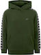 Kappa Kids Fleece Sweatshirt with Hood and Pocket Khaki