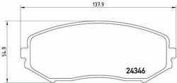 Brembo Brake Pad Rear for Suzuki Vitara