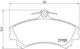 Brembo Brake Pad Front for Mitsubishi Carisma / Colt Smart ForFour
