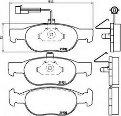 Brembo Plăcuță de frână