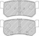Ferodo Спирачна Накладка Отзад За Chevrolet Camaro / Corvette Daewoo Korando / Musso SsangYong MUSSO / Rexton / Actyon / Kyron