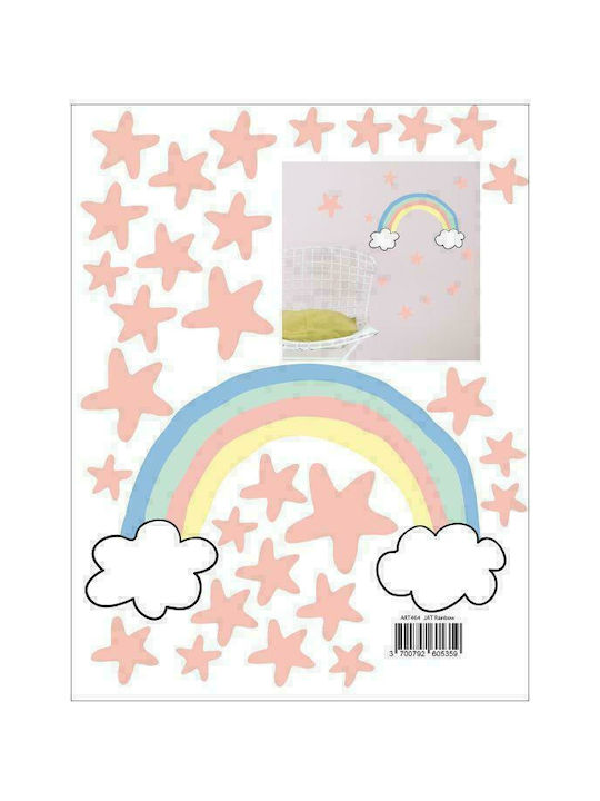 Mimi'lou Kids Wall Sticker Just A Touch Rainbow Colorful