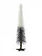 Christmas Decorative Wood Tree 58cm White 3pcs