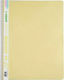 A&G Paper Clipboard with Spring for Paper A4 Yellow Premium 1pcs