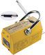 Express Kettenzug Permanenter Magnet zum Heben von Blechen for Load Weight up to 600kg in Gelb Color