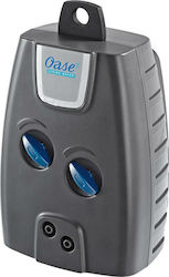 Oase OxyMax 200 Aquarium Air Pump Double Outlet with Maximum Adjustable Flow Speed 200lt/h