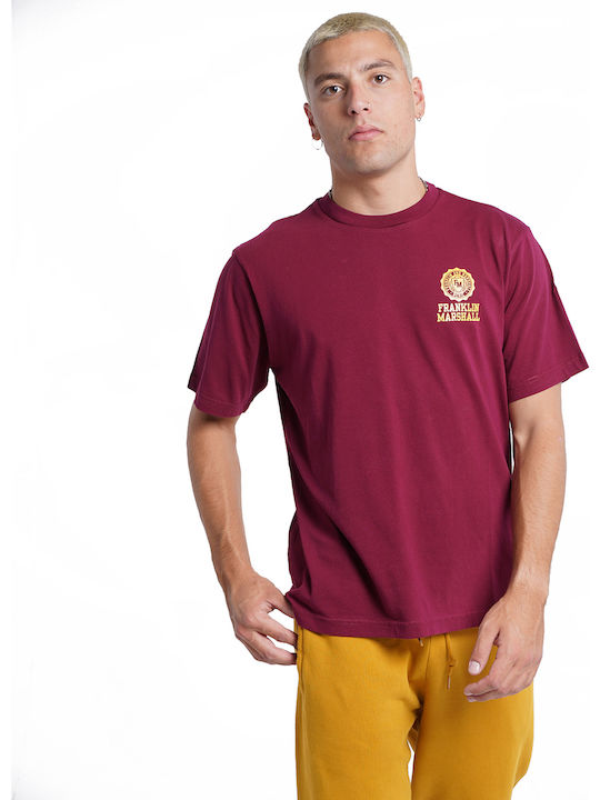 Franklin & Marshall T-shirt Μπορντό