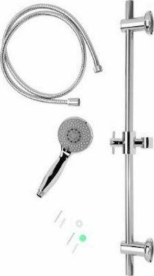 AT000179 Slide Bar with Showerhead and Hose
