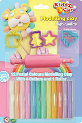 Nara Kiddy Clay Plasticine Game Set for 3+ Years 12 Pieces