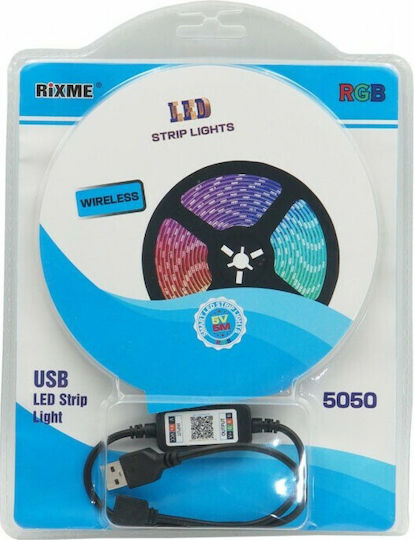 Smart LED-Streifen USB 5V RGB Licht 5m Typ SMD5050 mit Netzteil