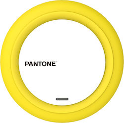 Pantone Ασύρματος Φορτιστής (Qi Pad) 7.5W Κίτρινος (PT-WC001)