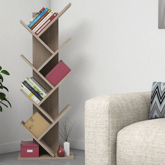 Bücherregal Liana Sonoma 46x22x128cm