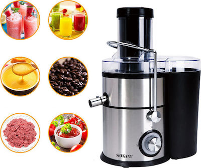 Sokany SK-629 Juicer 1000W Inox Silver