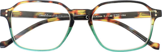 Gian Marco Venturi Cagliari Lesebrille +1.00 Tartarouga Verde