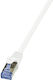 LogiLink S/FTP Cat.7 Cablu de rețea Ethernet 1m Alb 1buc