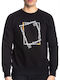 Paco & Co Herren Sweatshirt Schwarz