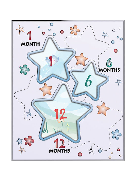Slevori Star Months Παιδική Πολυκορνίζα Ασημένι...