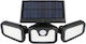 LTC Audio Solar LED Flood Light 20W with Motion Sensor