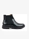 D Spherica Leather Women's Chelsea Boots Black