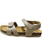 Plakton Kinder Sandalen Gold