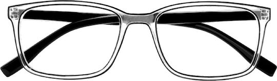 Gian Marco Venturi Blue Block Lesebrille +1.50 in Transparent Farbe