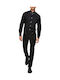 Men's Jeans Pants Elastic with Slim Fit Black