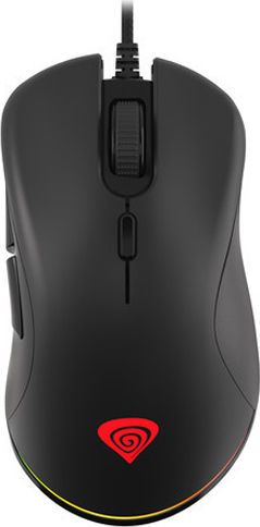 Genesis Krypton 200 RGB Gaming Ποντίκι 6400 DPI Μαύρο