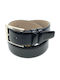 Legend Accessories 2007 Men's Artificial Leather Belt Black