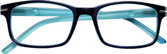 Gian Marco Venturi Genova Lesebrille +1.00 in Blau Farbe