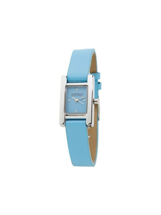 Pertegaz Watch with Blue Leather Strap