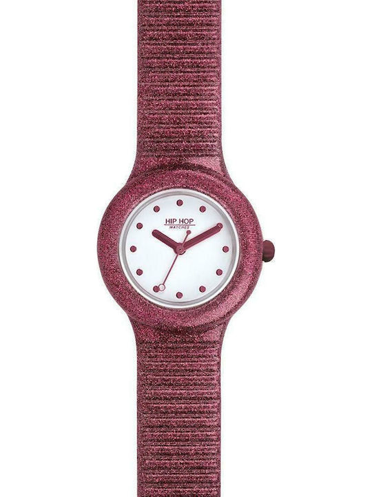 HipHop Watch with Battery Mechanism