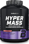 Biotech USA Hyper Mass Drink Powder With Carbohydrates & Creatine Gluten Free with Flavor Strawberry 4kg