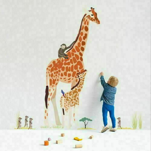 Mimi'lou Kinder Wandsticker Wand Mimi Lou Safari