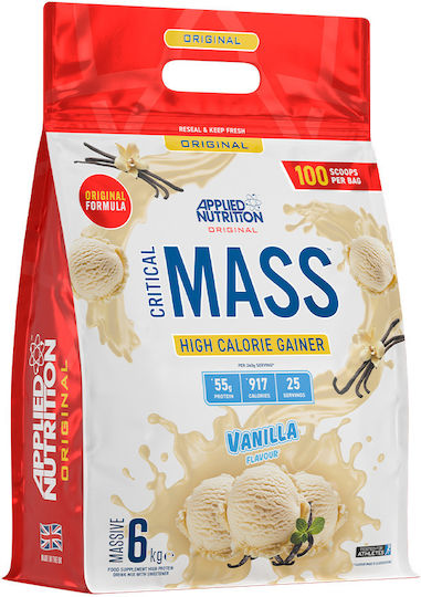Applied Nutrition Critical Mass Original cu Creatină & Aromă Vanilie 6kg