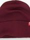 Levi's Beanie Beanie Knitted in Burgundy color