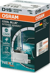 Osram Λάμπες Αυτοκινήτου Cool Blue Intense Nextgen D1S Xenon 6200K Ψυχρό Λευκό 12V 35W 2τμχ