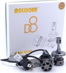 Rolinger Lamps H4 LED Cold White 2pcs