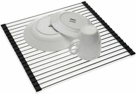 BigBuy BigBuy Geschirrabtropfer & Abtropfgitter Aluminium Silbern 32x8x44cm