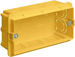 Elmark Lecce Flush Electrical Box Branching in Yellow Color 24209