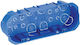 Elmark Lecce Вградено електрическо кутия Branching за гипсокартон в Син цвят 6бр