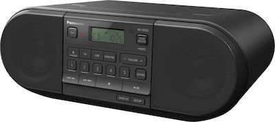 Panasonic Portable Radio-CD Player Equipped with Bluetooth / CD / MP3 / USB / Radio Black