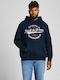 Sweatshirt with Hood Navy