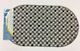 Sidirela Φυσαλίδα Bathtub Mat with Suction Cups Gray 37.5x69cm