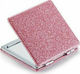 Royal Glitter 6cm Pink Makeup Mirror