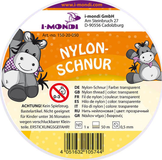 I-Mondi Nylon-Schnur Schnur für Schmuck