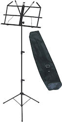 Kinsman KSS-01 Music Stand for Music Height 112-112cm in Black Color with Carrying Bag